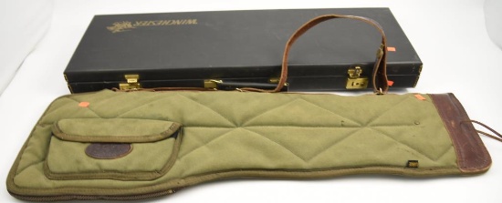 Lot #2269 - Winchester Hard Locking Breakdown Shotgun gun case and Boyt soft padded gun case