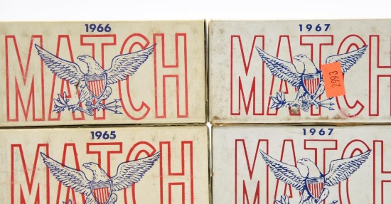 Lot #2274 - (4) boxes of Remington Arms Co. at Match M1911 .45 ball ammo (approx 200 rds total)	