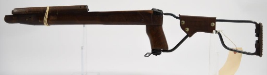 Lot #2349 - US Marine M1 Carbine Paratrooper model frame with folding stock (frame only)