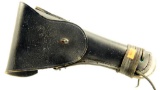 Lot #2073 - U.S. WWII issue Bucheimer black leather gun holster