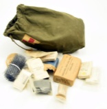 Lot #2095 - (1) Original US Army Gun Crew First Aid Kit in carry sack