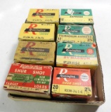Lot #2132 - Shotgun shell lot: (4) boxes of Remington 2 ¾” target loads (approx. 100 rounds),