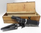 Lot #2152 - Argus Super Grade 20 x 60 spotting scope with stand