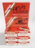 Lot #2171 - (8) boxes of Federal 9mm luger pistol ammo (approx. 400 rounds total)