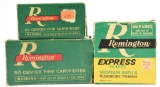 Lot #2247 - (1) box of Remington .25 auto, (1) box of Remington .38 S&W, (1) box of Remington