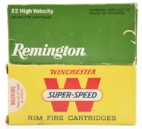 Lot #2272 -  (2) bricks of Winchester Super Speed Long Rifle Shot (approx 1000 rounds total)	