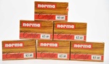 Lot #2283 - (6) boxes of Norma 6.5 Jap 139 gr ain (approx 120 rounds total)	