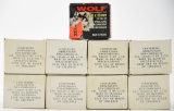Lot #2322 - (9) Boxes of 20 Rds Ea. 7.63x39mm Rifle Ammo. (8 are Russian Made/1 Is Wolf 126 Grn)	