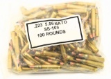 Lot #2334 - Approximately (100 rounds ) of 62 Grain 5.56 SS109