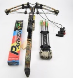Lot #2350 - Parker Crossbows ThunderHawk model Crossbow with Red Dot Scope and bolts	