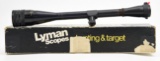 Lot #2265 - Lyman All-American Perma Center model 25LWBR Rifle Scope in original box. Scope was