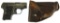 COLT'S P.T.F.A. MFG CO VEST POCKET MODEL 1908-HAMMERLESS Semi Auto Pistol .25 ACP REGULATED/C&R