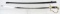 Lot #2687a - German WWII Army lion-head saber with Wehrmacht-style eagle and Swastika
