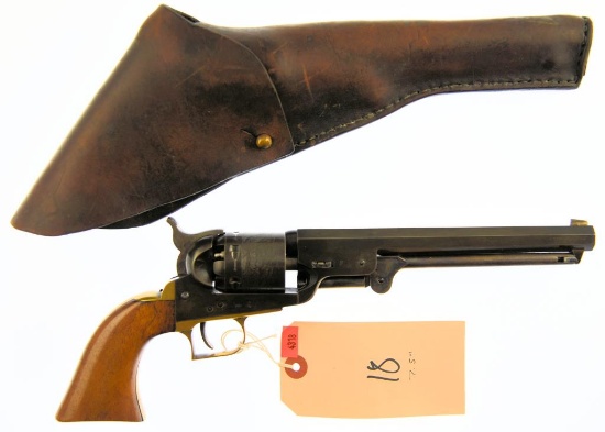 Lyman (Italy) Colt 1851 Navy Cap & Ball Single Action Revolver 36 cal BLACKPOWDER