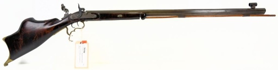 Custom Made by C.J. Galbreath Cap Lock Schutzen Percussion Cap Rifle .40 Cal BLACKPOWDER