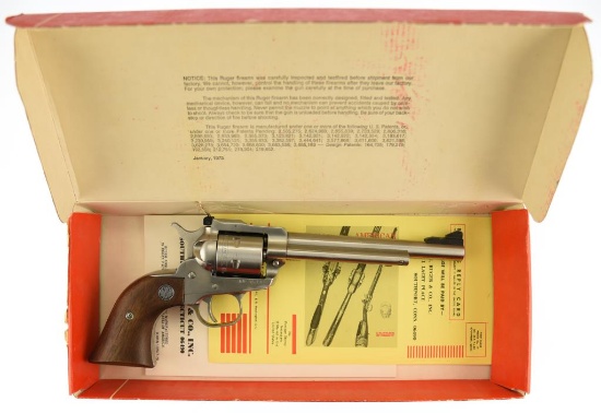 Sturm, Ruger & Co., Inc New Model Single Six Single Auction Pistol .22/.22 Mag REGULATED