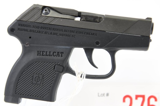 I.O. INC HELLCAT Semi Auto Pistol .380 Cal REGULATED