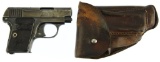 COLT'S P.T.F.A. MFG CO VEST POCKET MODEL 1908-HAMMERLESS Semi Auto Pistol .25 ACP REGULATED/C&R