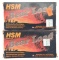 Lot #2360 - 2 Boxes of HSM .357 Mag 180 Gr. Lead RNFP Gas Check “Bear Loads”