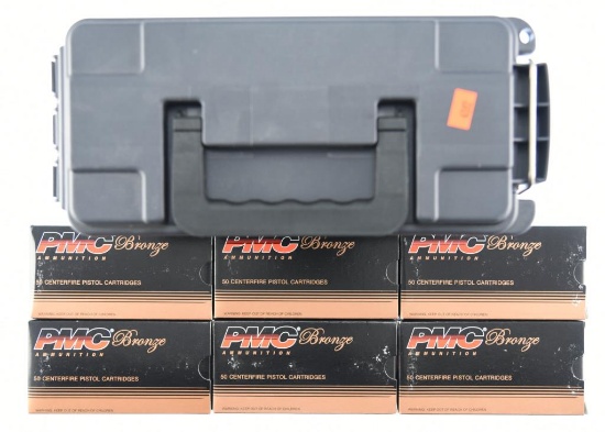 Lot #2368 - 6 Boxes of PMC Bronze .45 ACP 230Gr. FMJ (6 Boxes of 50 = 300 +/- Rds)