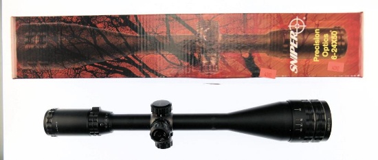 Lot #2370 - Sniper Precision Optics by Presma Inc. LT 6-24x50mm AOL Riflescope w/Illuminated