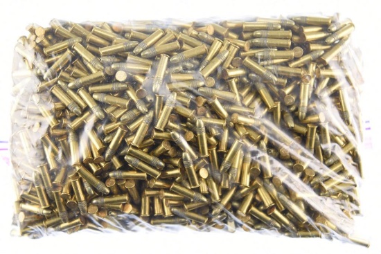 Lot #2381 - 1580 rounds +/- of .22 LR in Plastic Case. 9 Lb. 14 Oz in Ammo Weight. 160 Rd in a Lb.