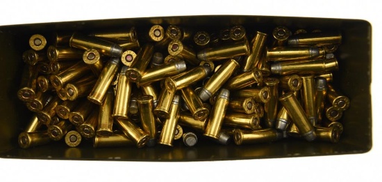 Lot #2382 - 470 +/- .44 Rem Mag (R.P. Brass Case) M.C. Semi Wad Cutter Lead bullets in 30mm ammo