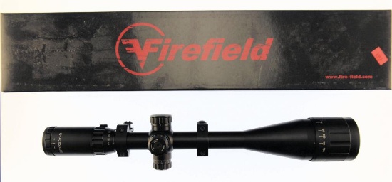 Lot #2392 - Firefield 10-40x50mm Riflescope, Illuminated Mildot IR Reticle, Adj. Objective, 1”