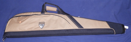 Lot #2457 -47" Plano Gun Guard padded soft scoped rifle case.