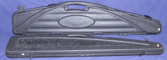 Lot #2473 - 2 Hard Plastic Rifle Cases - 52" Flambeau, 52" Plano Protector