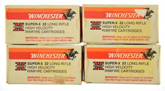 Lot #2556 - 200 Rds +/- of Winchester Super-X .22 LR High Velocity #X22LR Ammo
