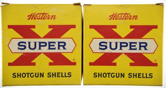 Lot #2594 - 2 Boxes of 25 Rds. Ea. Western Super-X 12 GA 2.75” 1.25Oz. #7.5 Shot Shells –
