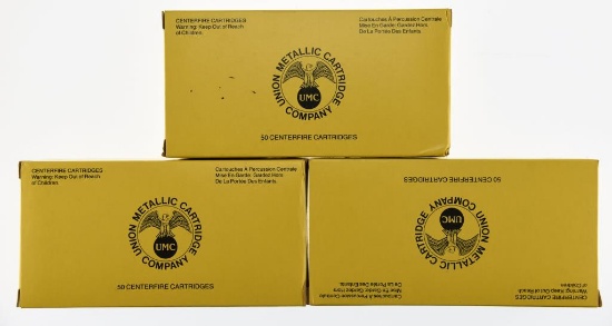 Lot #2686 - 3 Boxes of 50 Rds UMC .45 ACP 230 Grn Ammo – L45AP4 (3 Boxes of 50 = 150 Rds +/-)