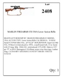 MARLIN FIREARMS CO 336A Lever Action Rifle .35 Rem.
