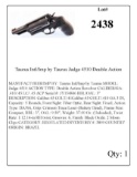 Taurus Intl/Imp by Taurus Judge 4510 Double Action Revolver