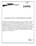 Remington Arms Co 700 MLS Black Powder Rifle .50 Cal