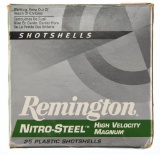 Lot #2477 - 25 Rds Remington Nitro-Steel 12 GA 3.5” 1 3/8 Oz. BB Shot shells