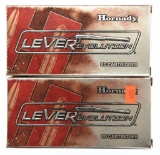 Lot #2499 - 40 Rds +/- of Hornady Lever Revolution .45-70 Govt. 325 Gr. FTX Ammo #82747