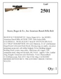 Sturm, Ruger & Co., Inc American Ranch Rifle Bolt Action Rifle