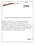 E. Amarantino/Imp by Stoger, Inc Coach Gun Side by Side Shotgun