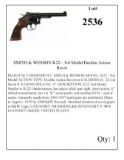 SMITH & WESSON K22 - 3rd Model Double Action Revolver