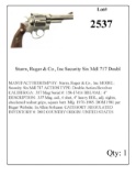 Sturm, Ruger & Co., Inc Security Six Mdl 717 Double Action Revolver