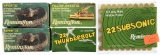 Lot #2564 - 275 Rds +/- of Remington .22 LR Ammo to include: 2 Boxes (1 Full-50/1 Partial-25)