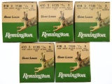 Lot #2593 - 125 Rds +/- of Remington .410 GA 3” 11/16 Oz. #5 Game Load Shot Shells
