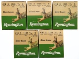 Lot #2593 - 125 Rds +/- of Remington .410 GA 3” 11/16 Oz. #5 Game Load Shot Shells