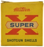 Lot #2595 - 1 Box of 25 Rds of Western Super-X 16 GA 2.75” 1 1/8 Oz. #6 Shot. SX16H6