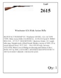 Winchester 62A Slide Action Rifle