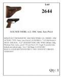 MAUSER WERK A.G. HSC Semi Auto Pistol