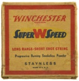 Lot #2650 - 1 Box of 25 Rds of 20 GA 2.75” 1Oz. #5 Shot Winchester Super Speed Shot Shells