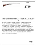 FRENCH ST. ETIENNE Combo SBS Drilling Combo SBS Rifle/Shotgun 12 GA/.40-65 Cal